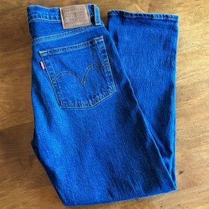 27R Women’s Levi’s Wedgie Straight (high rise/ankle cut)